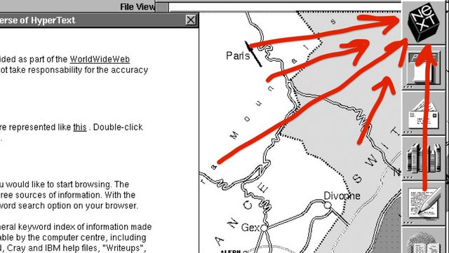 Zoom in on NEXT logo in top right corner of the browser