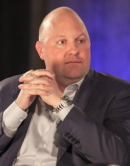 Marc Andreessen in a suit