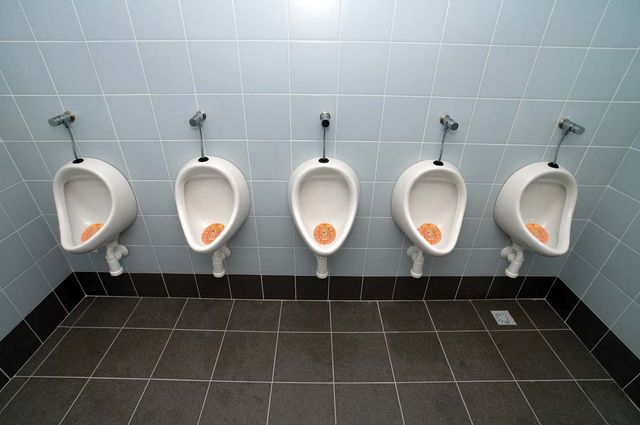 row of urinals