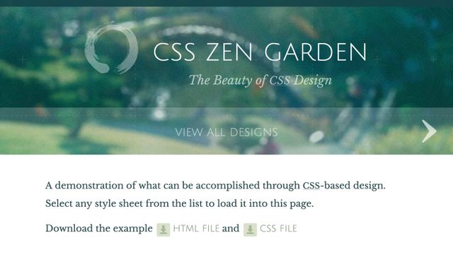 CSS Zen Garden