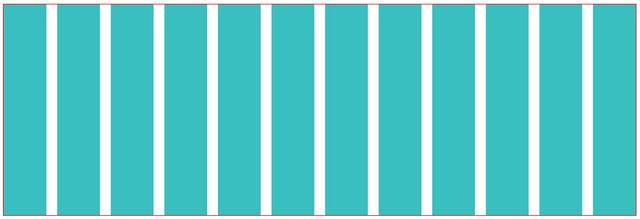 12 equal columns, with gutters